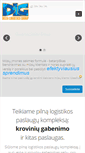 Mobile Screenshot of dlg.lt