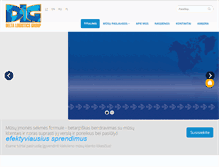Tablet Screenshot of dlg.lt