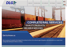 Tablet Screenshot of dlg.com.mx